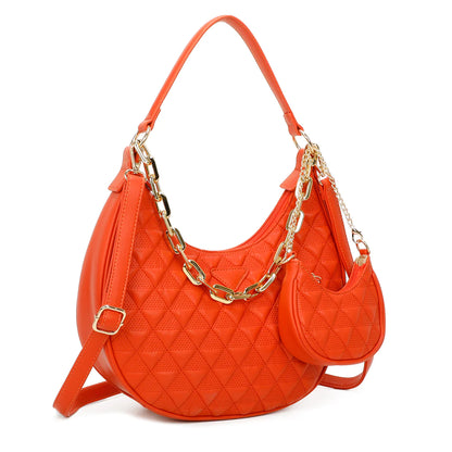 2 PIECE PURSE SET WOMENS HANDBAG SHOULDER BAG CROSSBODY BAG FASHION DESIGNER BAG