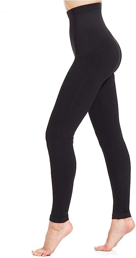 Romaans High Waisted Leggings for Women, Buttery Soft Elastic Opaque Tummy Control Leggings,Plus Size Workout Gym Yoga Stretchy Pants (Black